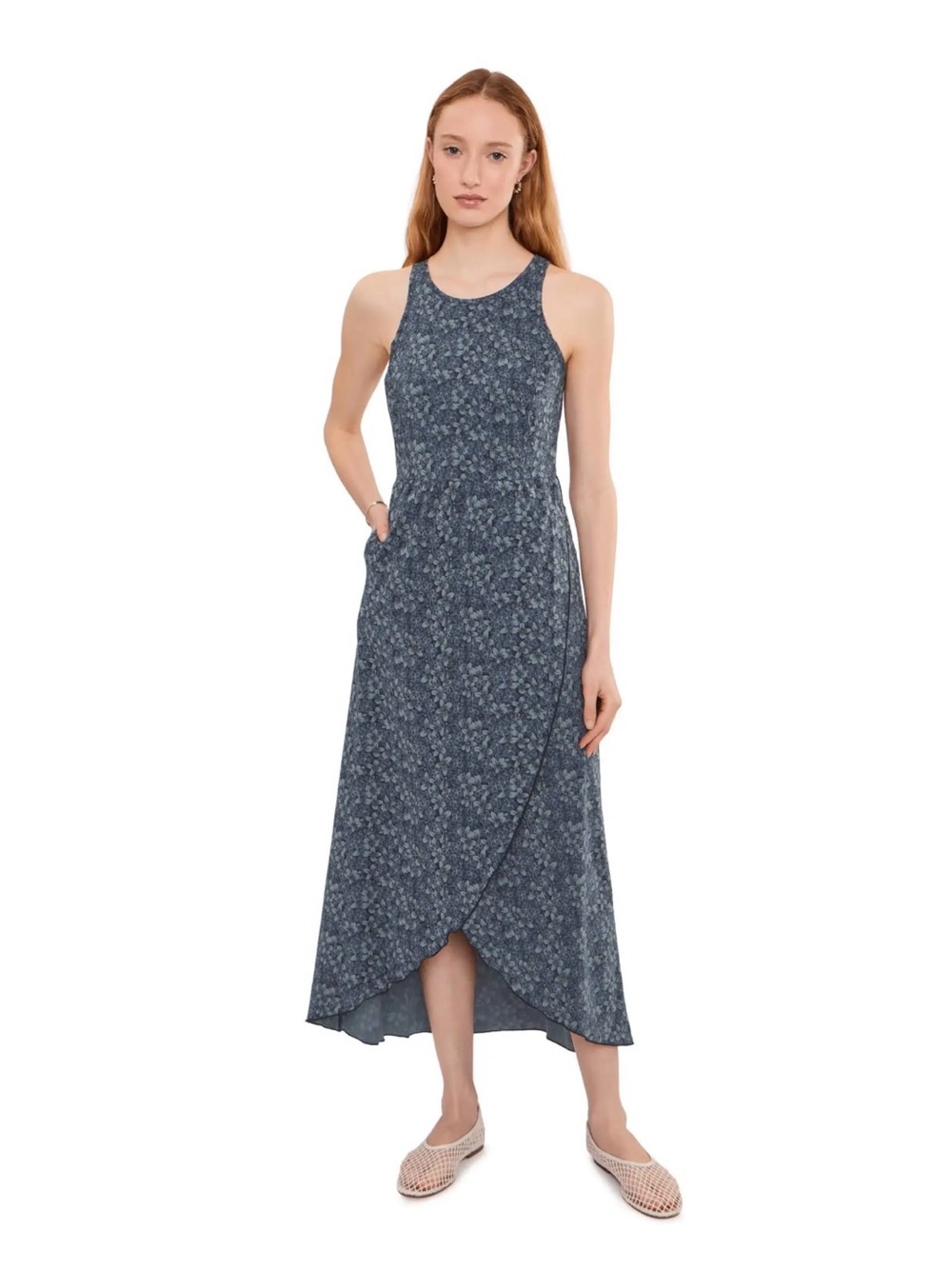 NWOT Toad&Co Sunkissed Maxi Dress Size M Floral Outdoor Cutout Lightweight